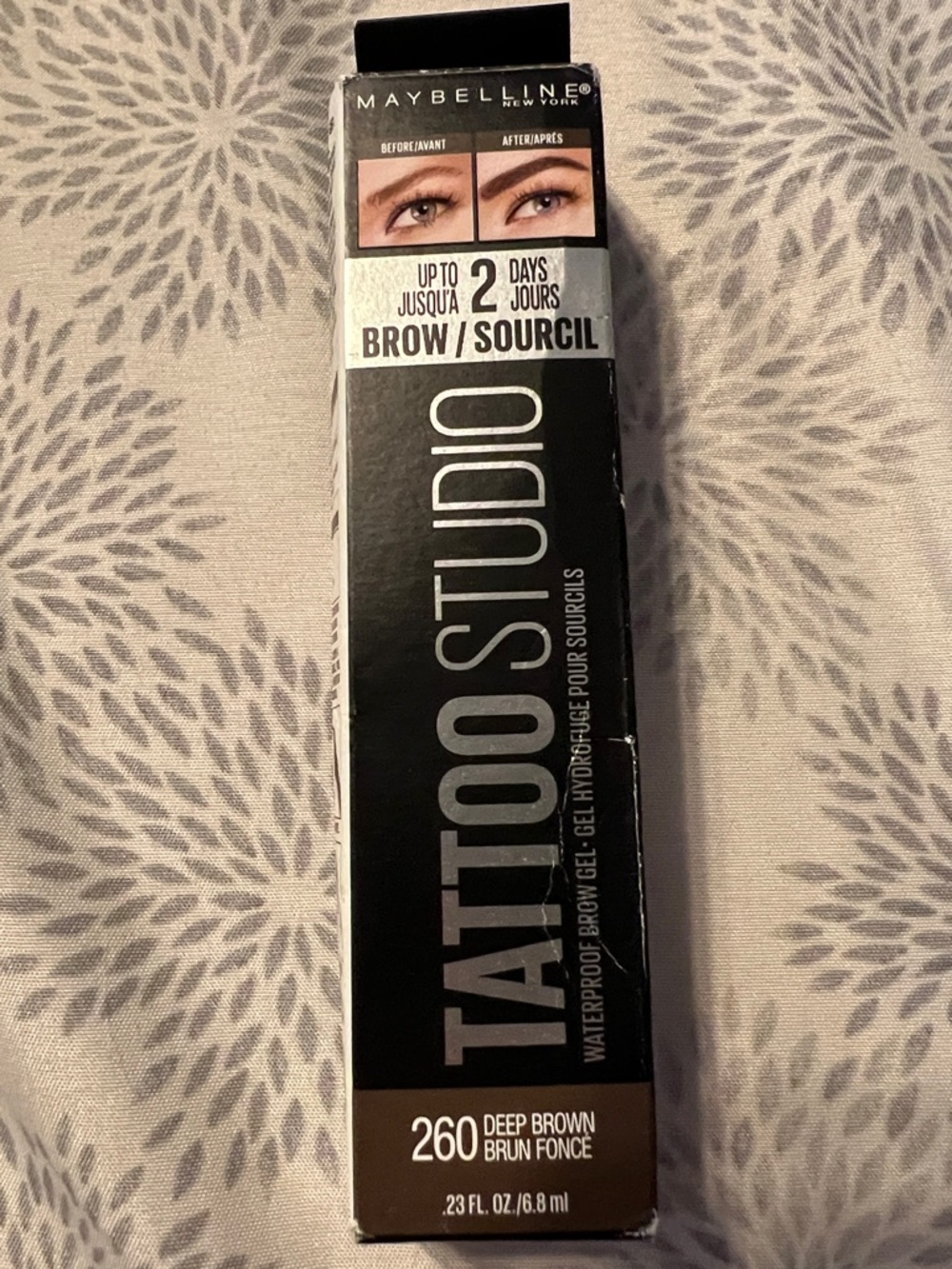 Maybelline Tattoo Studio Brow Gel - Deep Brown 260